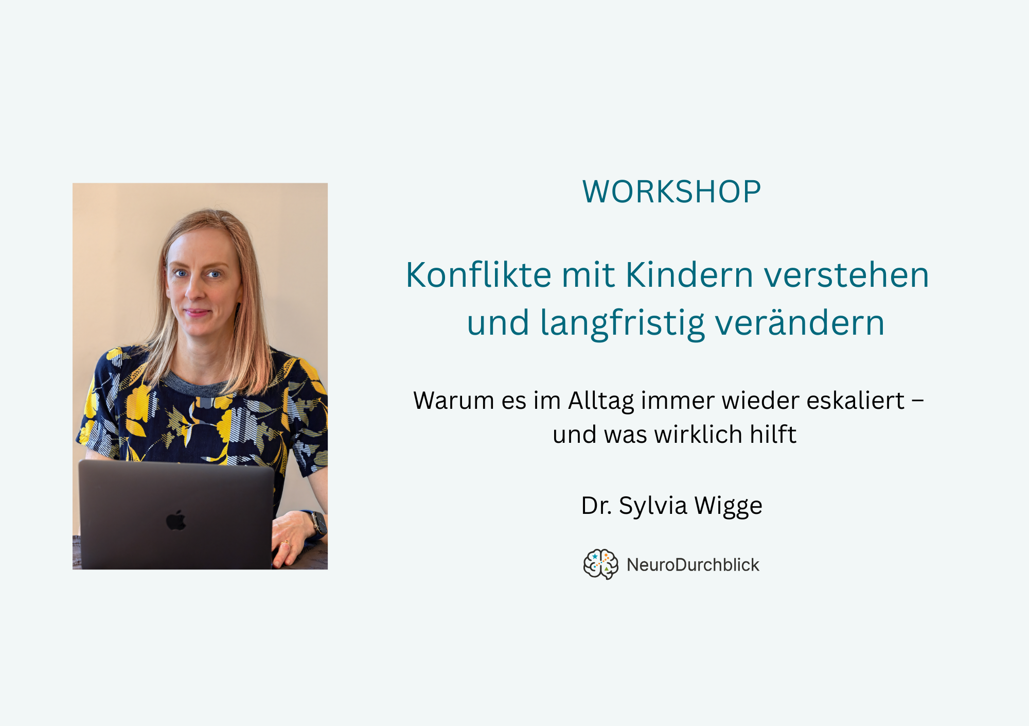 Workshop: Konflikte mit Kindern verstehen und langfristig verändern